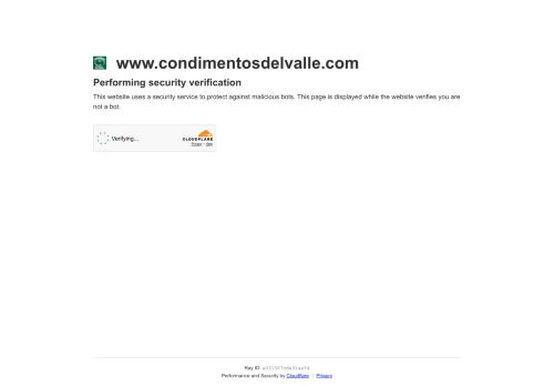 Condimentos del Valle
