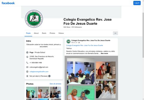 Colegio Evangélico Rev. José Fco. De Jesús Duarte
