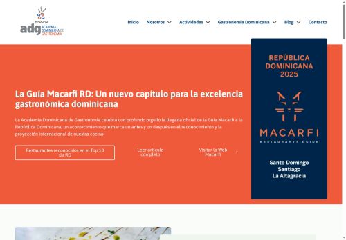 Academia Dominicana de Gastronomía