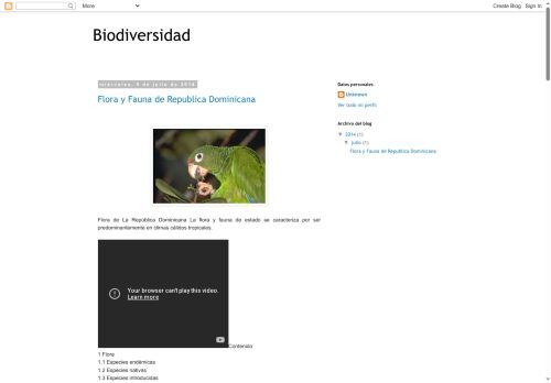 Biodiversidad