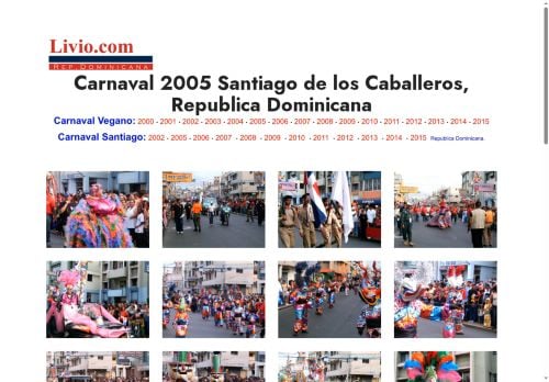 Carnaval Santiago 2005