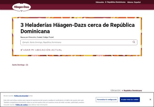 Häagen-Dazs República Dominicana