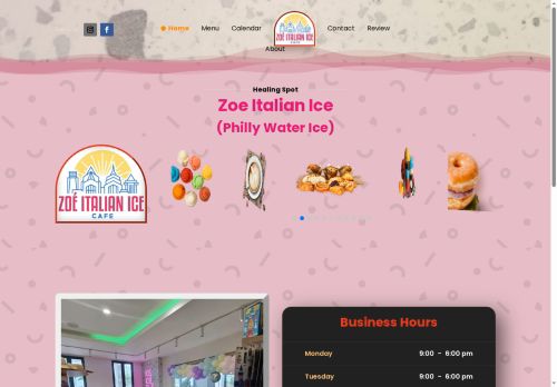 Zoé Italian Ice Cafe