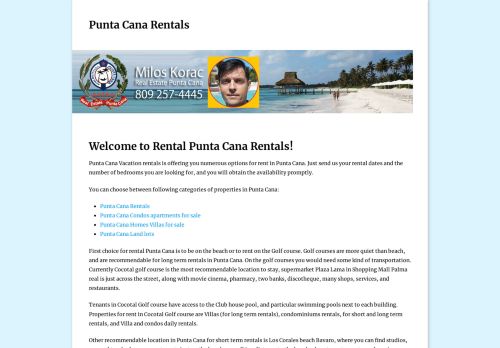 Punta Cana Rentals