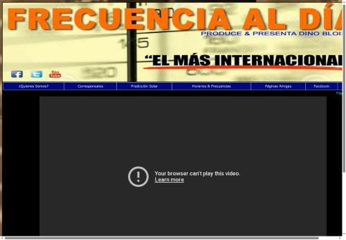 Frecuencia Al Día con Dino Bloise