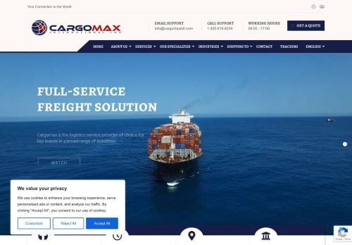 Cargomax International, Inc.