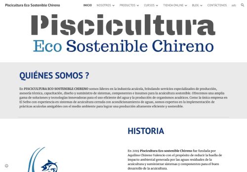 Piscicultura Eco Sostenible Chireno