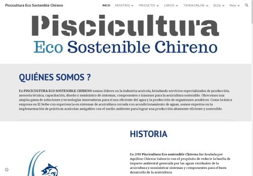Piscicultura Eco Sostenible Chireno