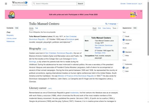 Tulio Manuel Cestero