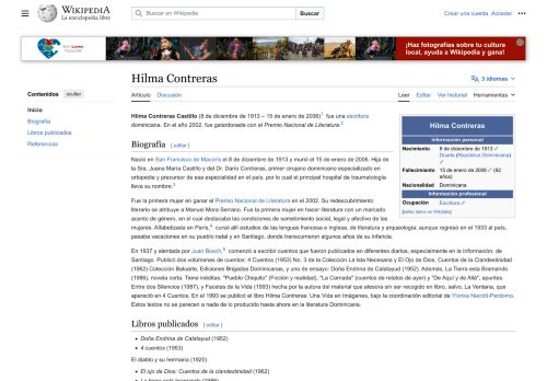 Hilma Contreras
