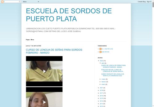 Escuela de Sordos de Puerto Plata
