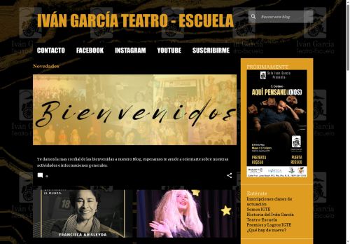 Iván García Teatro Escuela