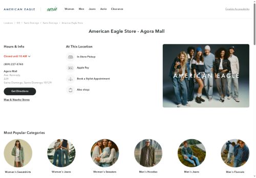 American Eagles Outfitters RD