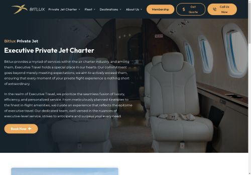 BitLux Private Jet Charter