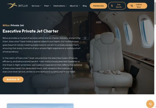 BitLux Private Jet Charter