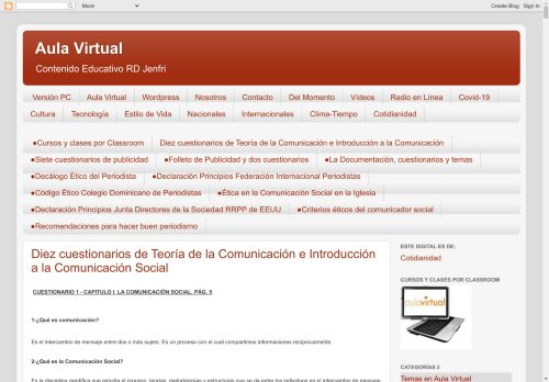 Aula Virtual de Jenfri