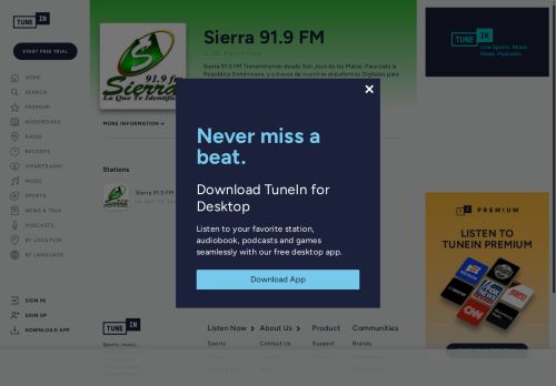 Sierra 91.9 Fm