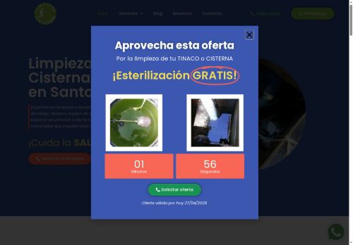 Limpieza de Cisternas y Tinacos