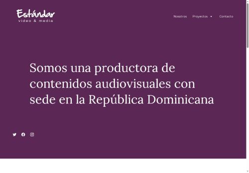 Estándar Video & Media