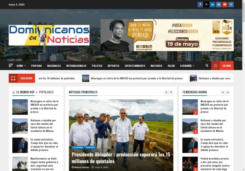 Dominicanos en Noticias