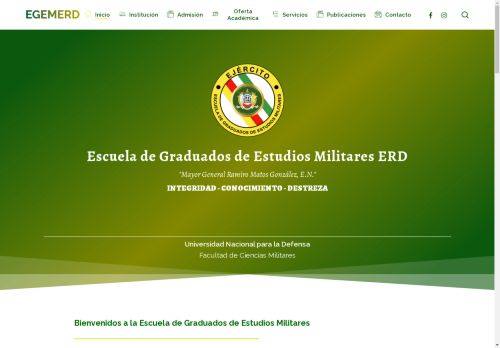 Escuela de Graduados de Estudios Militares Mayor General Ramiro Matos González