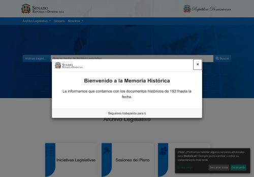 Memoria Histórica del Senado de la República Dominicana