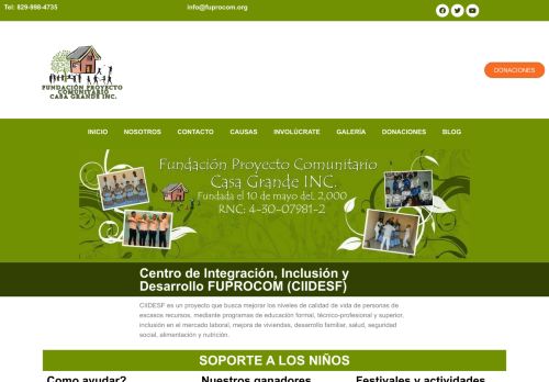 Fundación Proyecto Comunitario Casa Grande