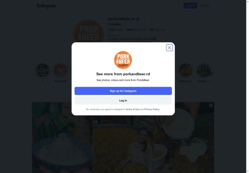 Pork & Beer Culture