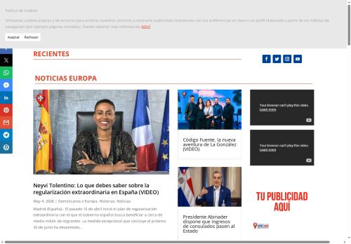 Dominicanos x Europa