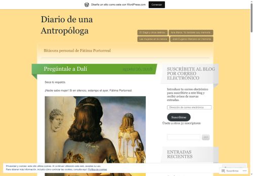 Diario de una Antropóloga