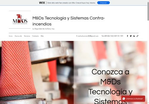 M&Ds Tecnología y Sistemas Contra Incendios, SRL