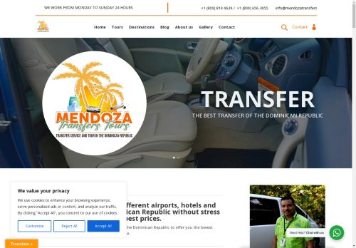 Mendoza Transfers Tours