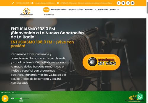 Entusiasmo 108.3
