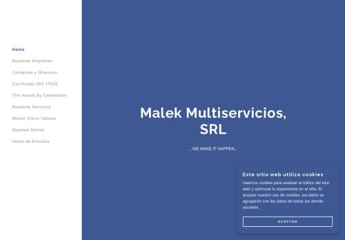 Malek Multiservicios, SRL