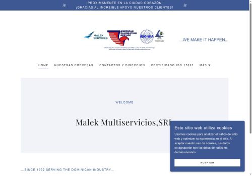 Malek Multiservicios, SRL