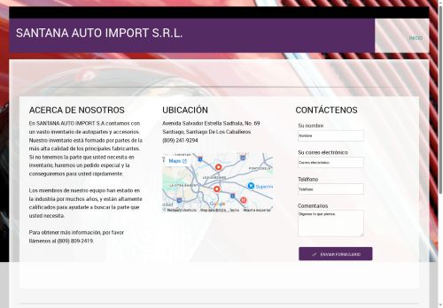 Santana Auto Import, SRL