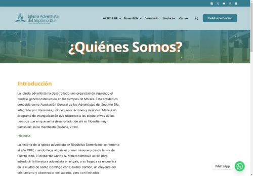 Iglesia Adventistas del Séptimo Día Asociación Dominicana del Norte