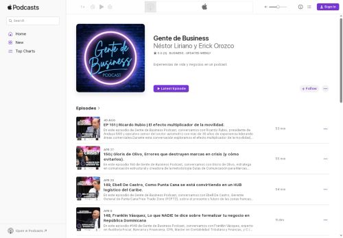 Gente de Business Podcast