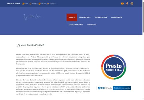 Presto Caribe, SRL