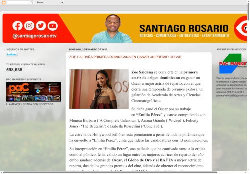 Santiago Rosario TV