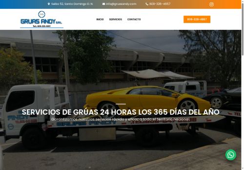Grúas Andy, SRL