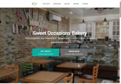 Sweet Occasions Bakery