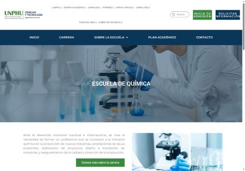 Escuela de Ingeniería Química, UNPHU