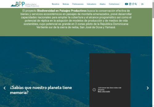Proyecto Biodiversidad en Paisajes Productivos