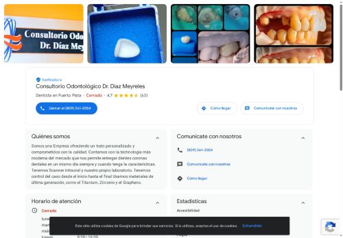 Consultorio Odontológico Dr. Diaz Meyreles