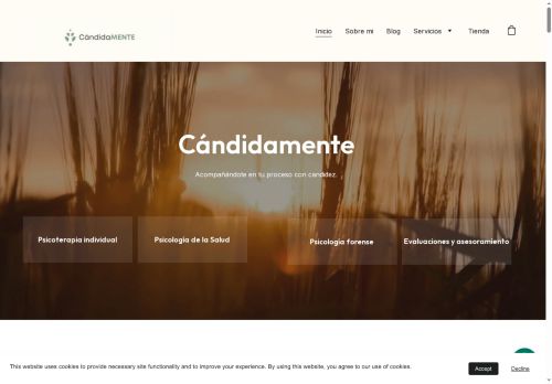 Cándidamente