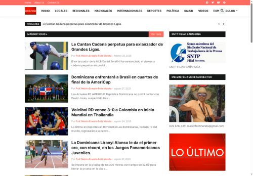 Lo Último en Deportes en RD