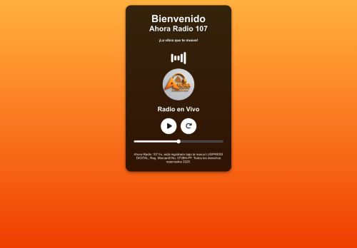 Ahora Radio 107 FM
