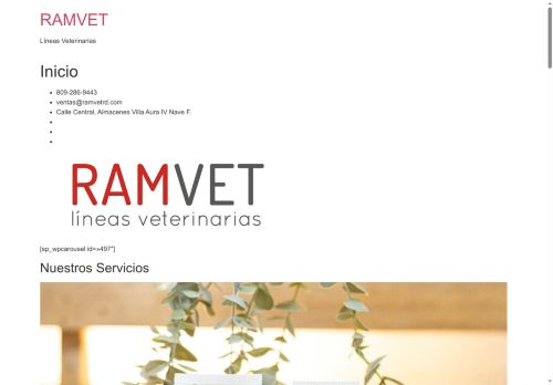 RAMVET Líneas Veterinarias, SRL