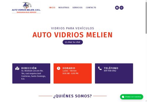Auto Vidrios Melien, SRL